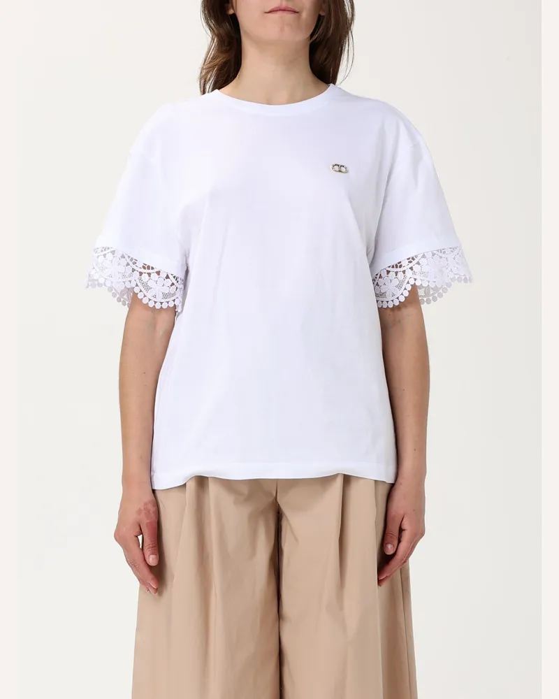 Twin-Set T-shirt damen Weiß
