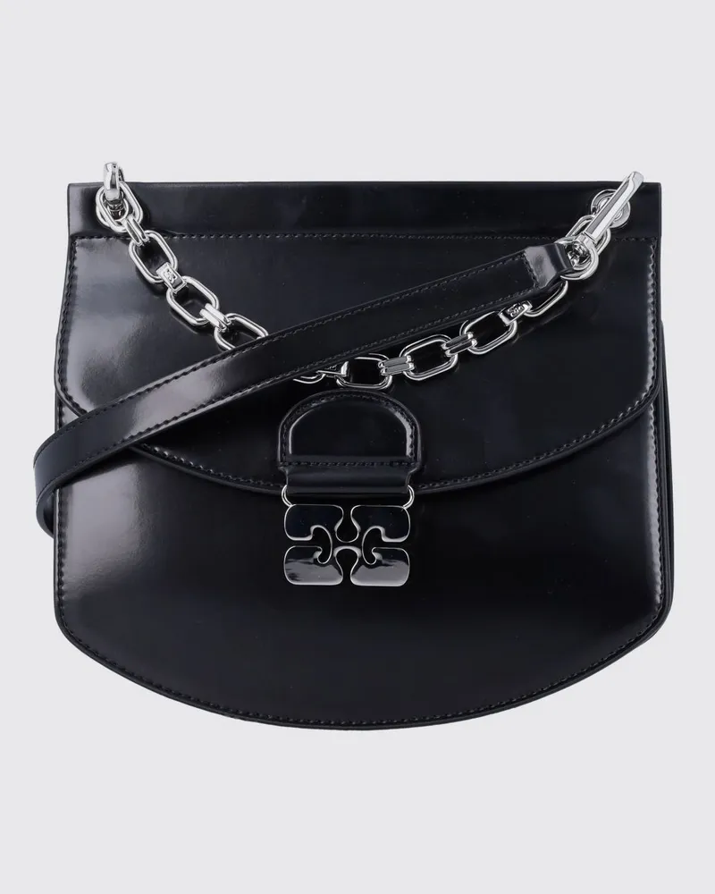 Ganni Handtasche damen Schwarz