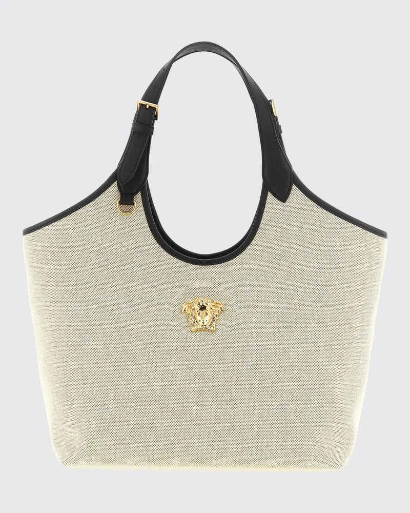 Versace Schultertasche damen Natural