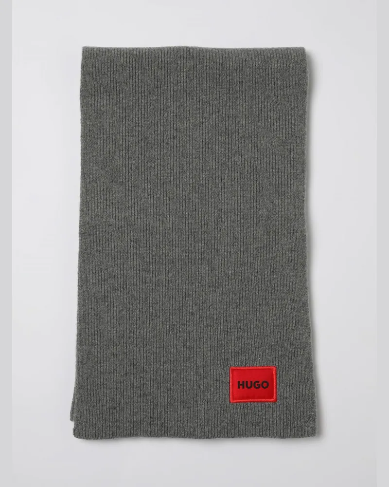 HUGO BOSS Schal herren Grau