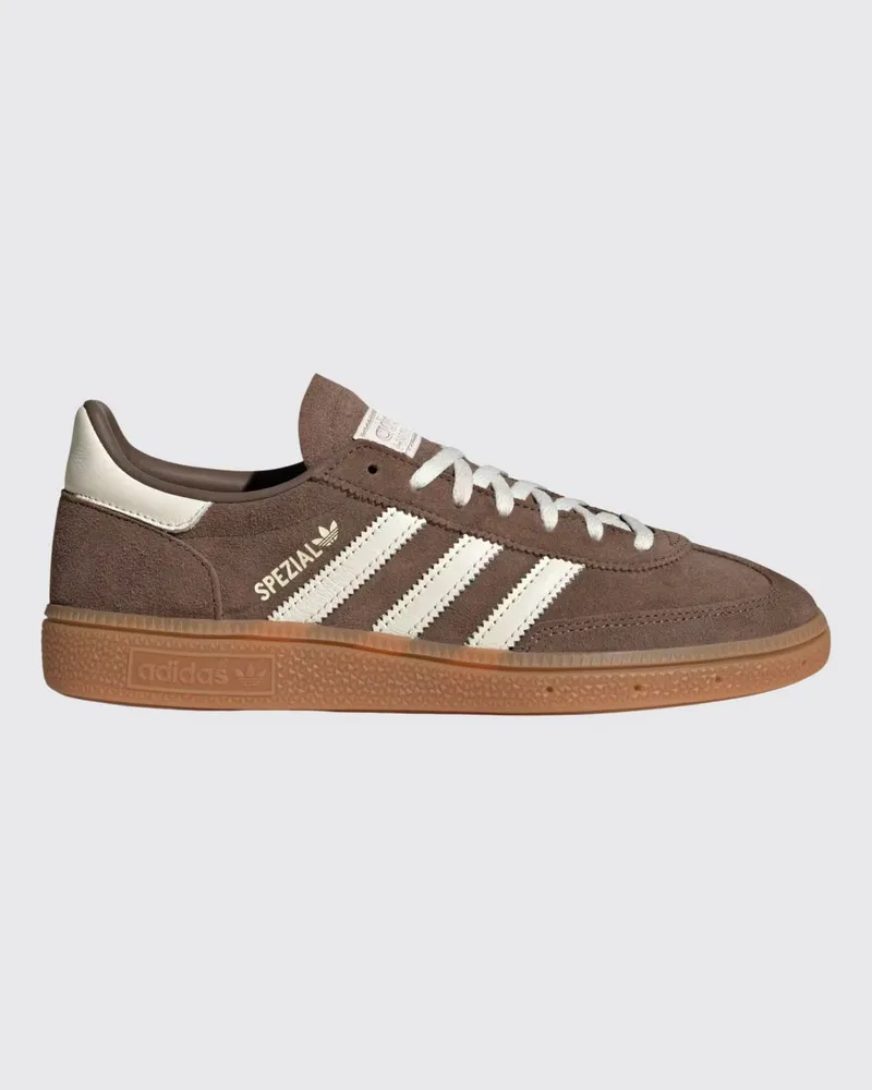 adidas Handball Spezial Wildleder-Sneaker von mit 3-Streifen-Logo Braun
