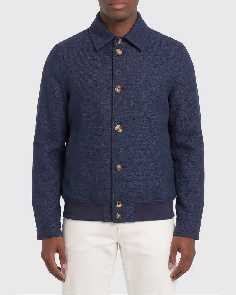 Brunello Cucinelli Jacke herren Navy