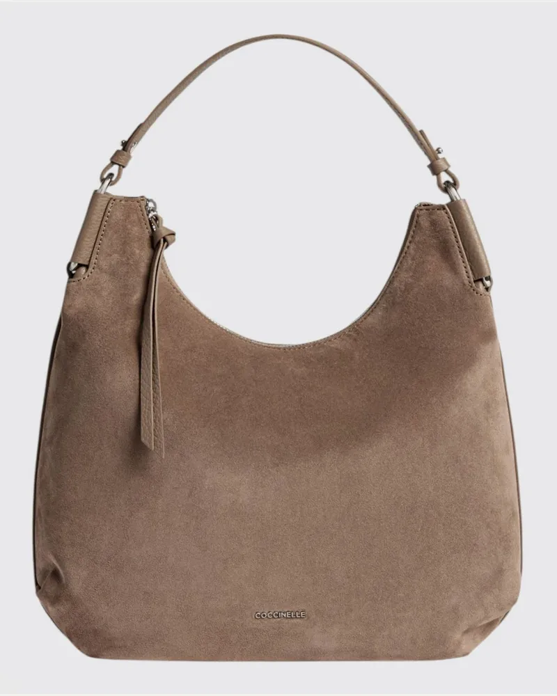 Coccinelle Schultertasche damen Taubengrau