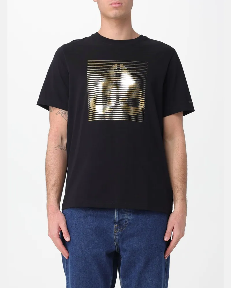 Moose Knuckles T-shirt herren Schwarz