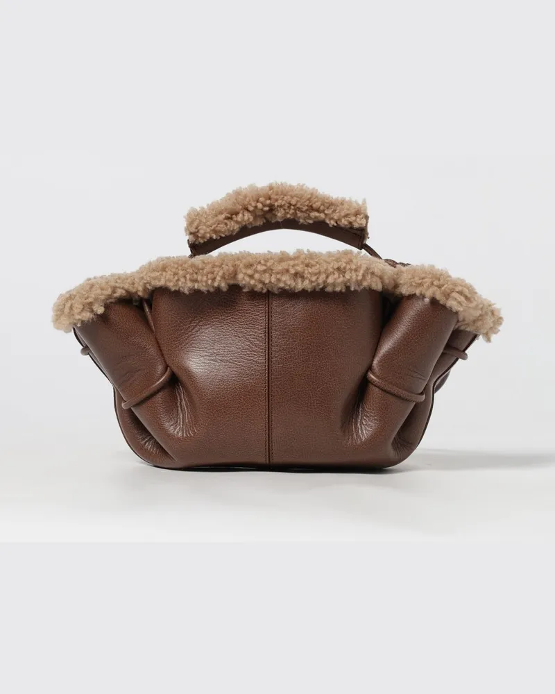 HEREU Handtasche damen Kakao