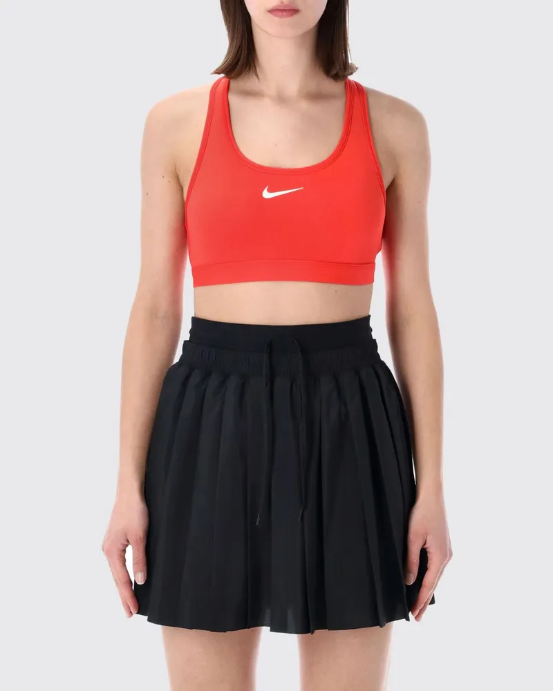 Nike Sporttop aus elastischem Funktionsgewebe Rot