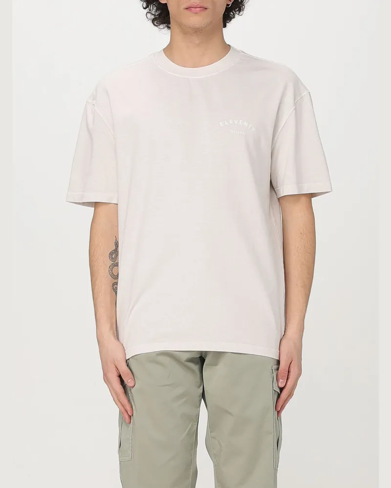Eleventy T-shirt herren Natural