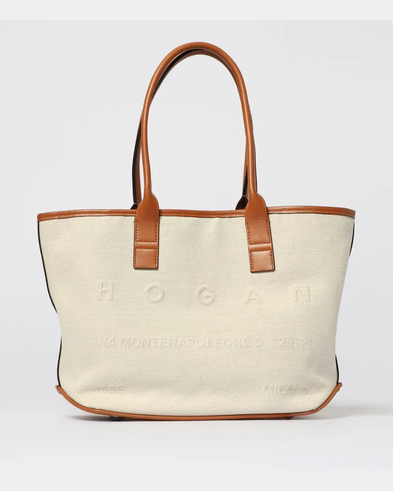 Hogan Schultertasche damen Ivory