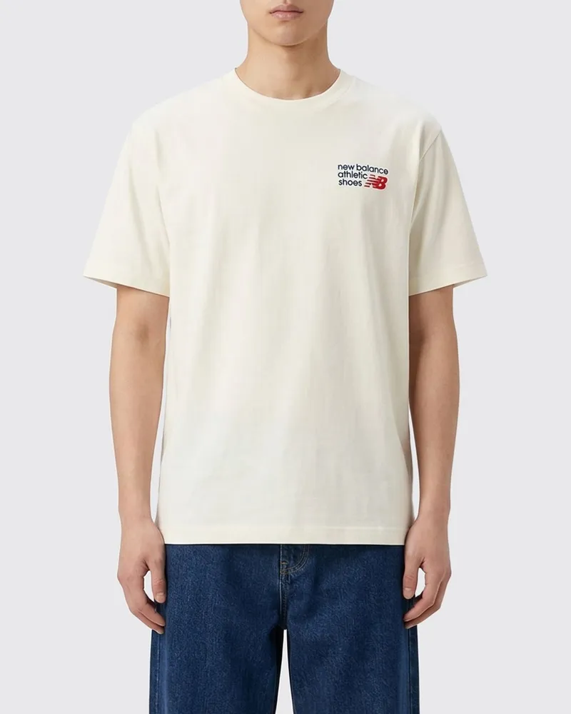 New Balance T-shirt herren Grau