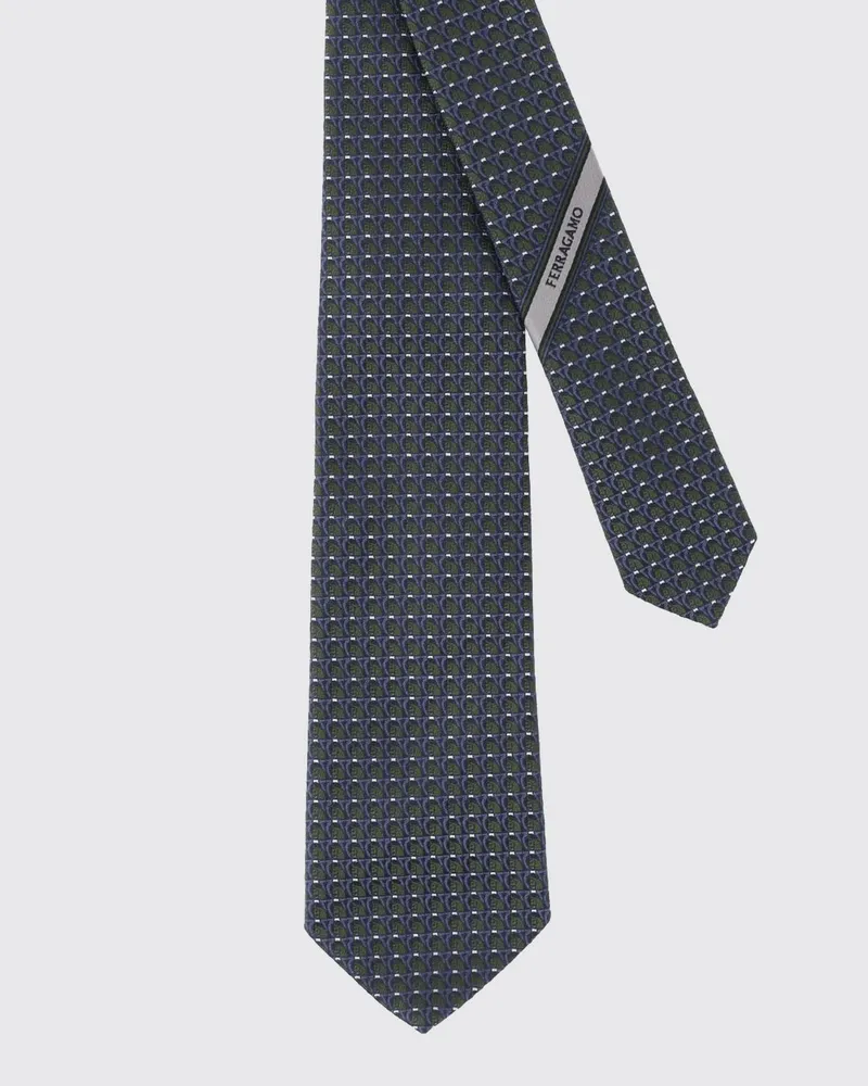Ferragamo Krawatte herren Grün