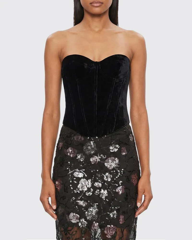 ROTATE Birger Christensen Top damen Schwarz