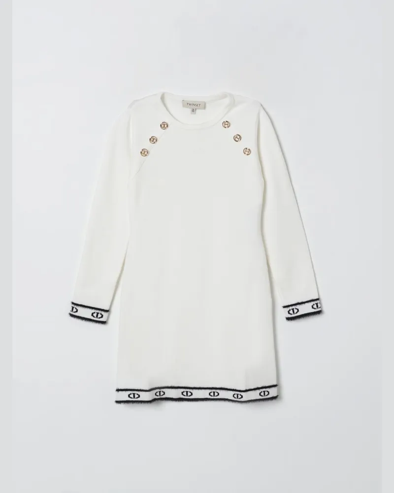 Twin-Set Kleid kinder Weiß