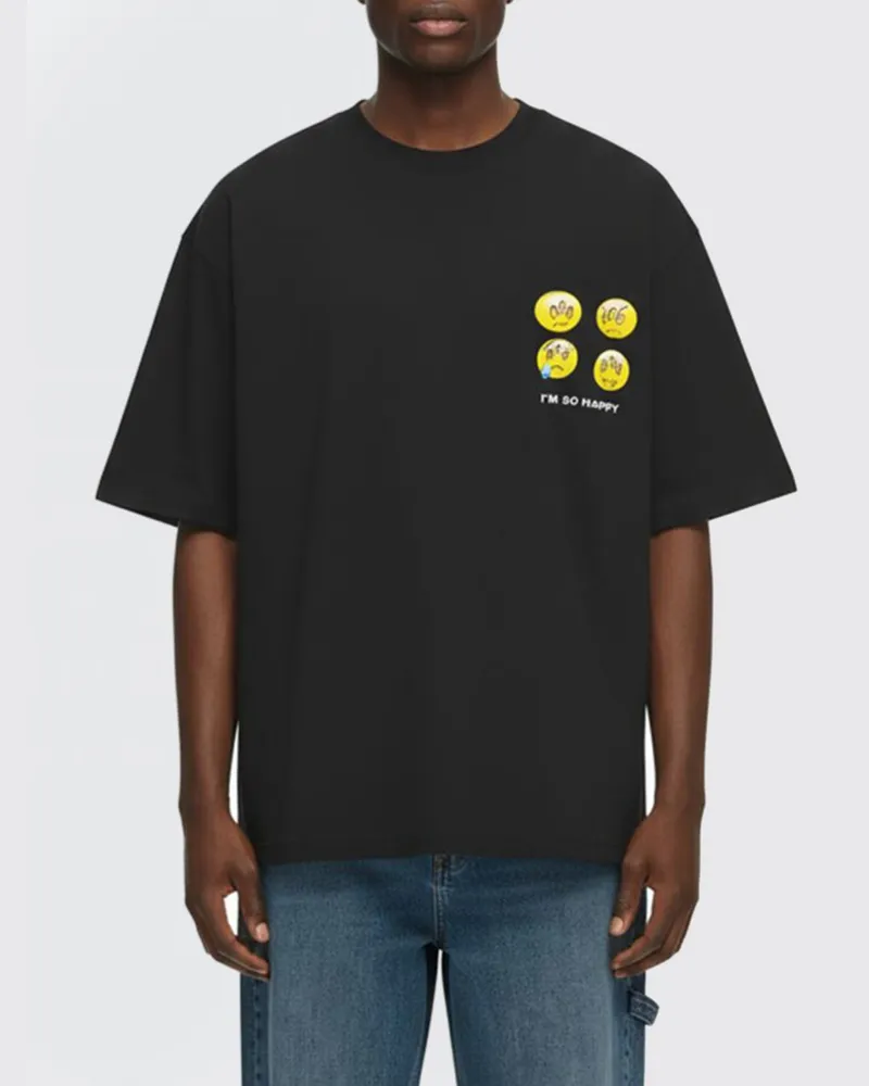 BARROW T-shirt herren Schwarz