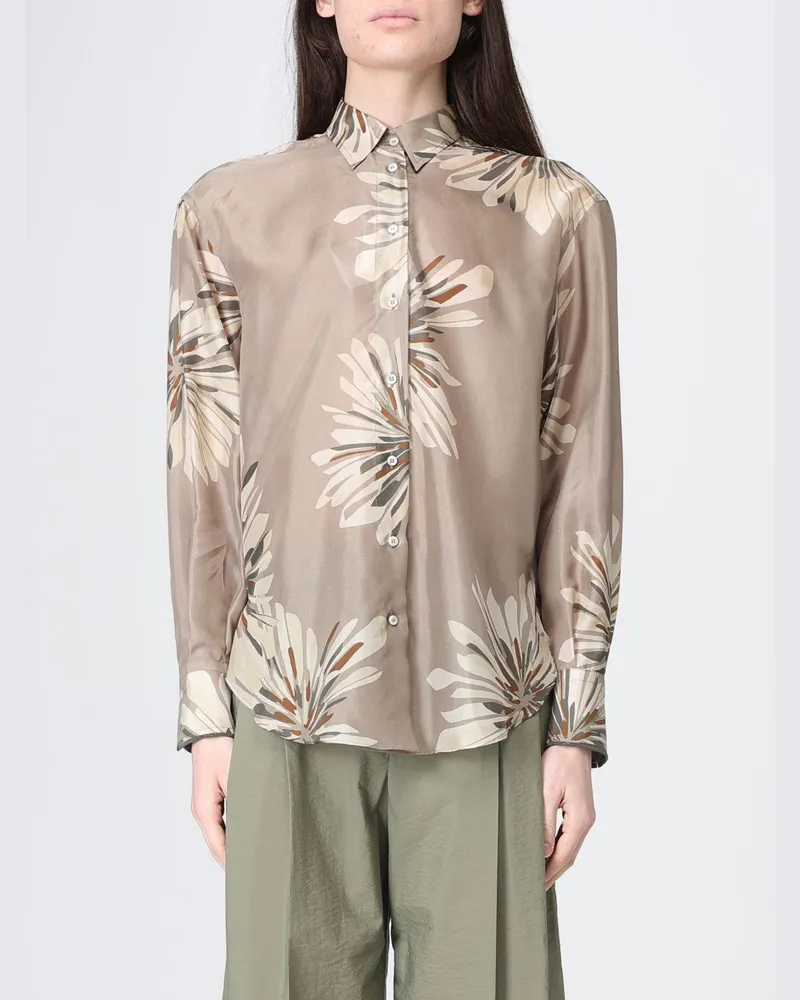 Brunello Cucinelli Hemdbluse damen Grün