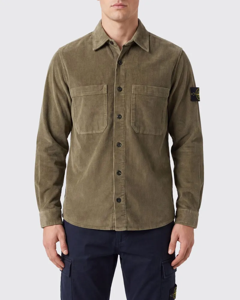 Stone Island Hemd herren Military