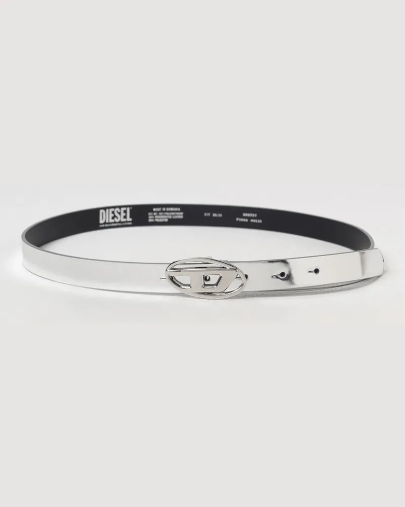 Diesel Grtel damen Silber