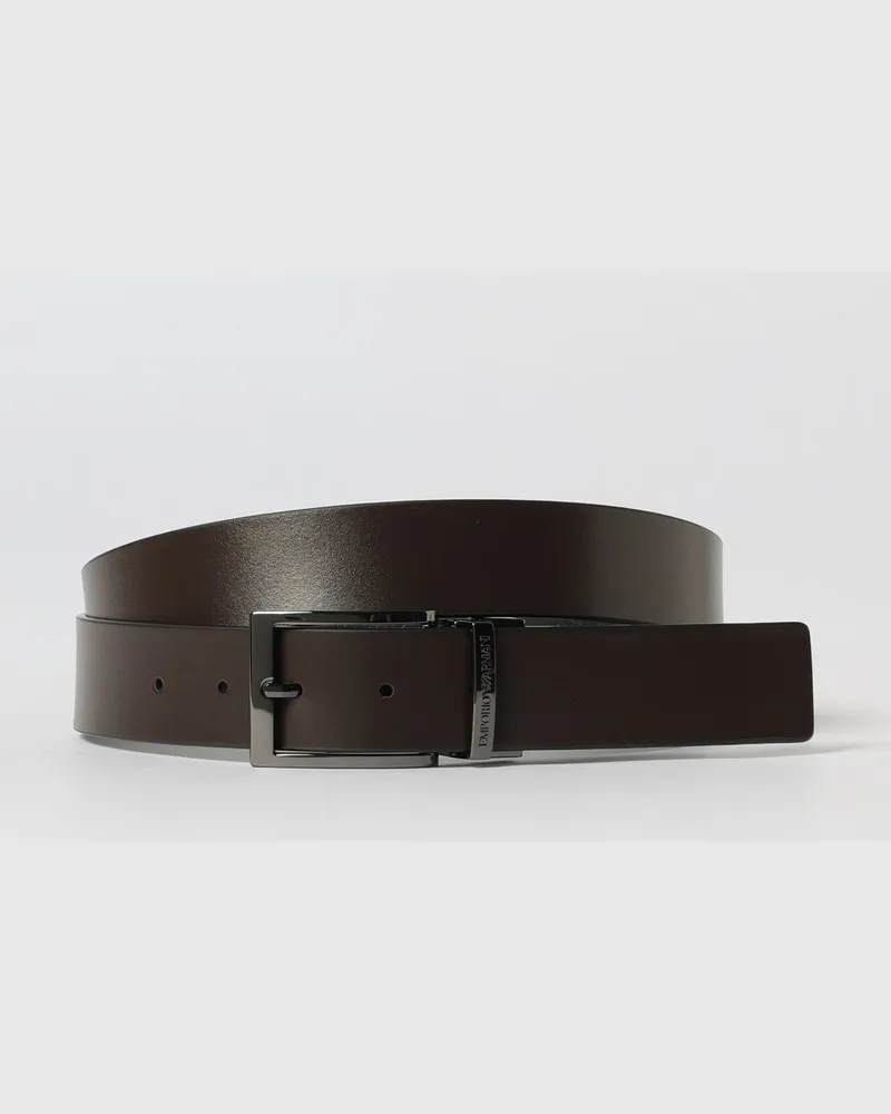 Emporio Armani Grtel herren Schwarz