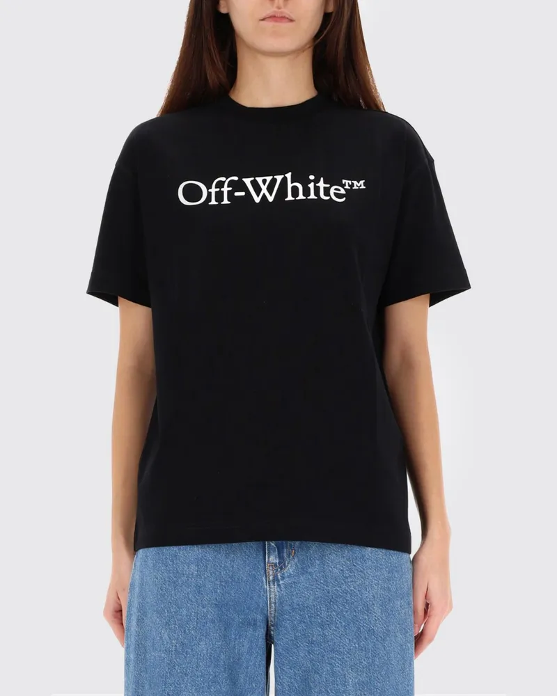 OFF-WHITE T-shirt damen Schwarz