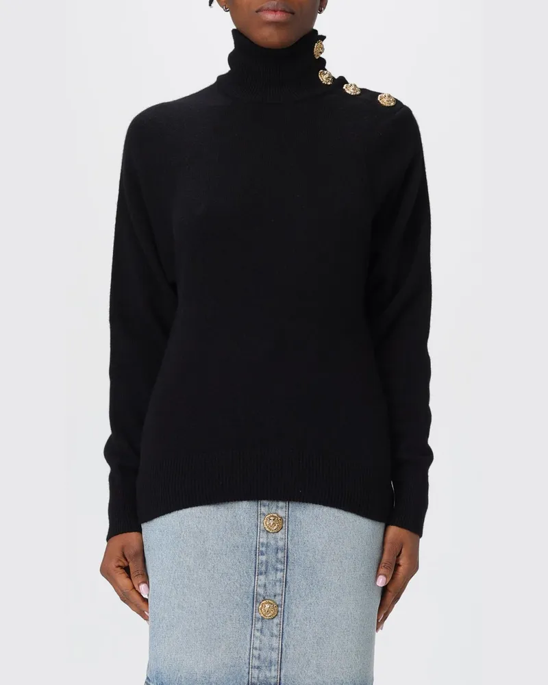 Balmain Strickjacke damen Schwarz