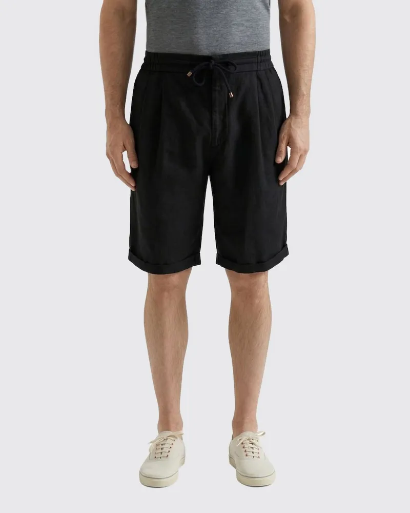 Brunello Cucinelli Shorts herren Schwarz
