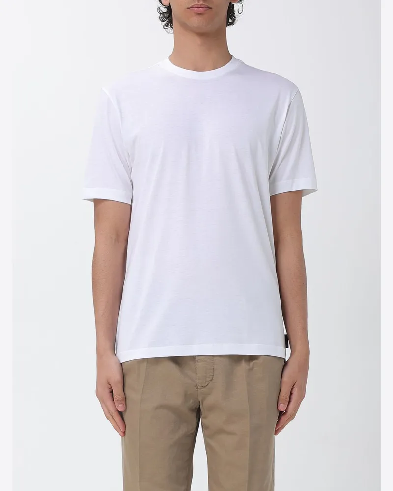 Zanone T-shirt herren Weiß