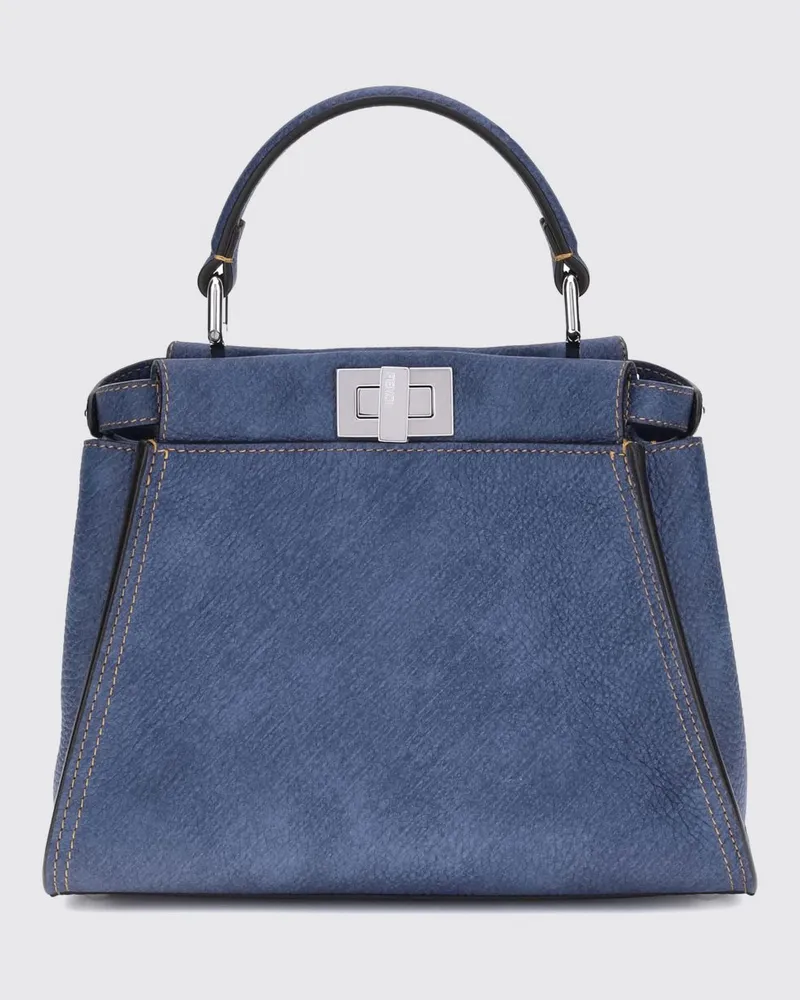 Fendi Schultertasche damen Denim