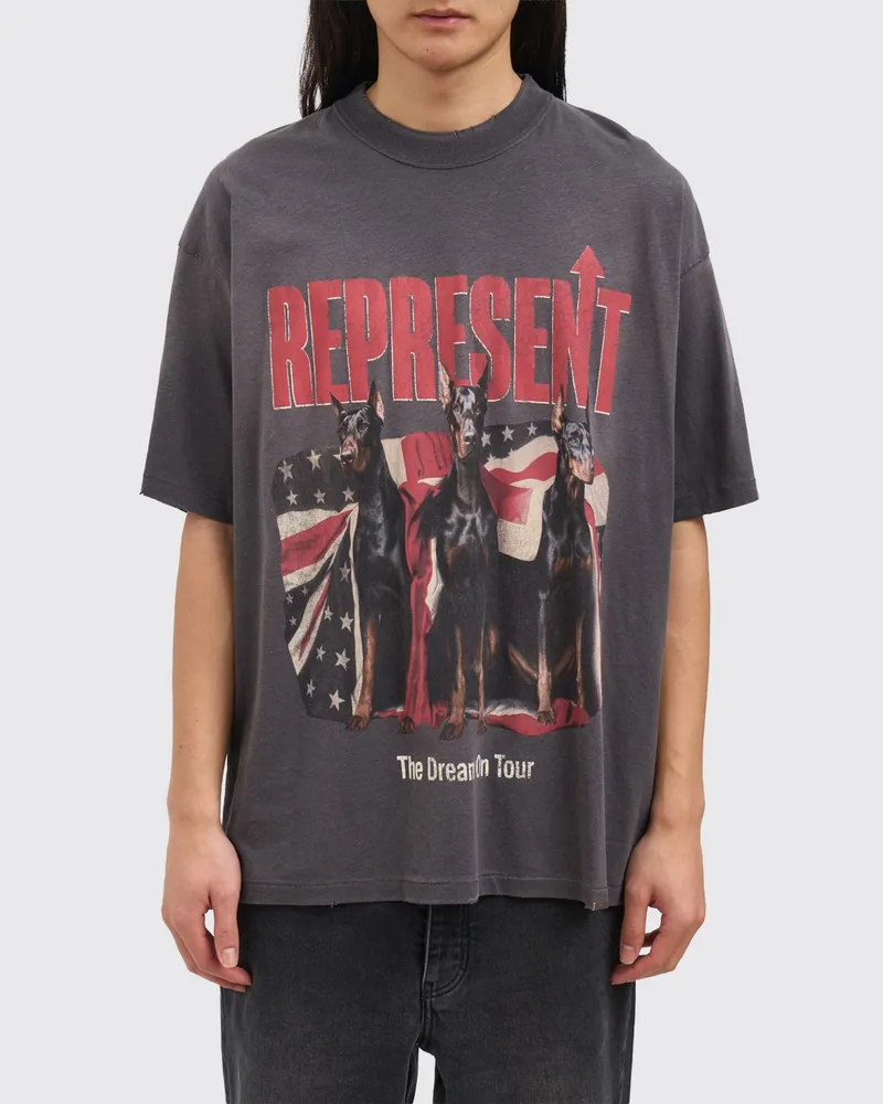 REPRESENT T-shirt herren Grau