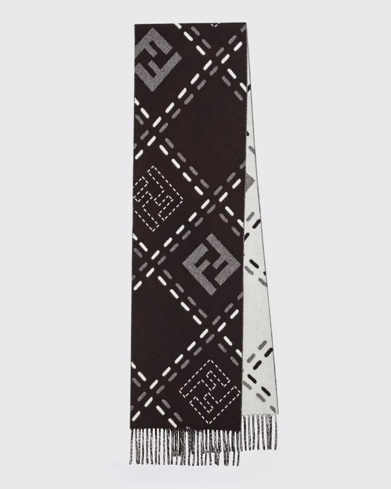 Fendi Schal herren Kakao