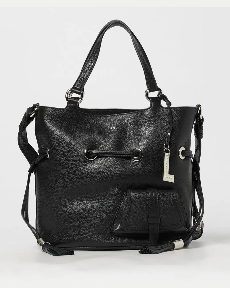 Lancel Schultertasche damen Schwarz