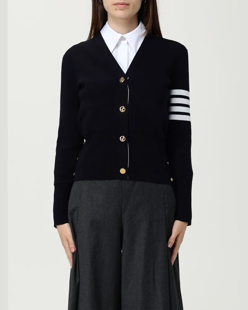 Thom Browne Strickjacke damen Blau