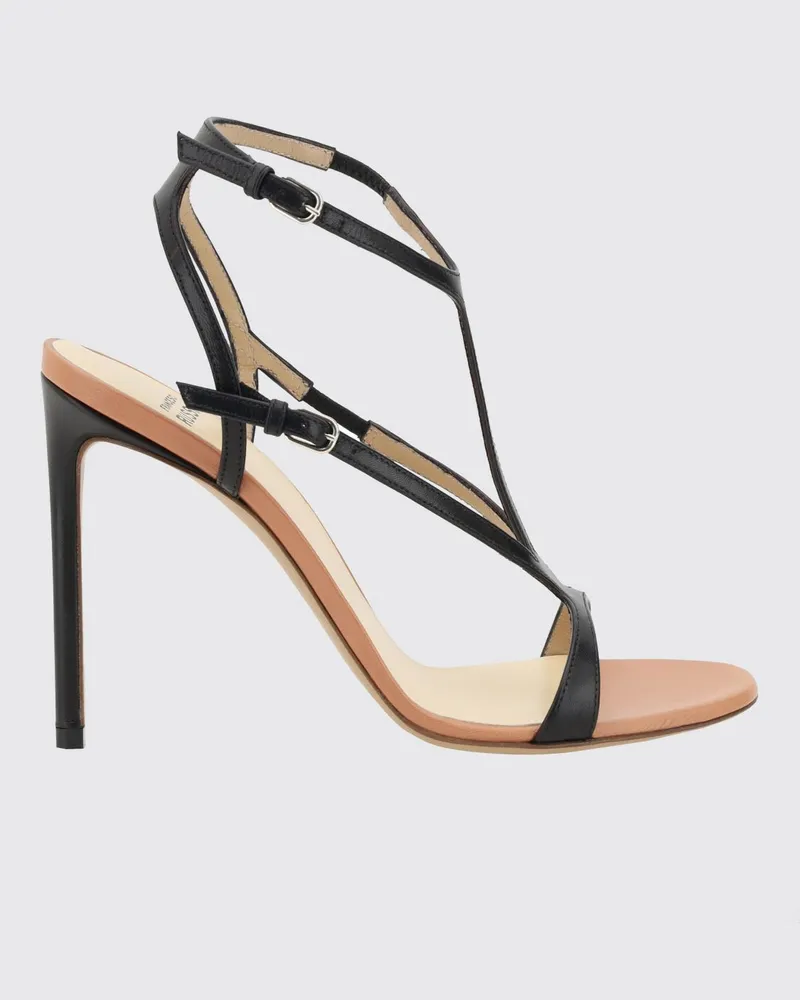 Francesco Russo Schuhe damen Schwarz