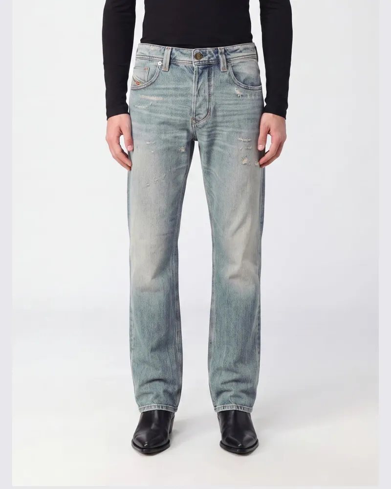 Diesel 1985 Larkee Regular-Fit 5-Pocket-Jeans aus Stretch-Baumwolldenim Blau