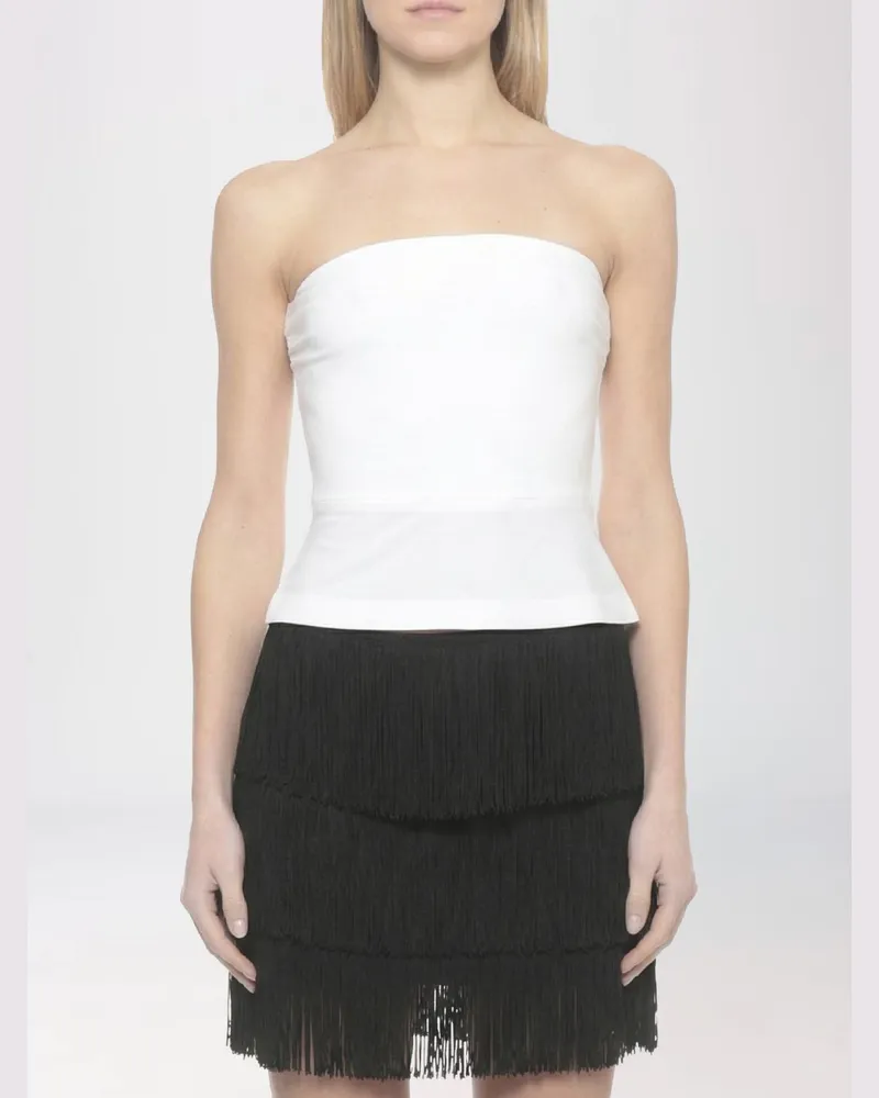 Norma Kamali Top damen Weiß