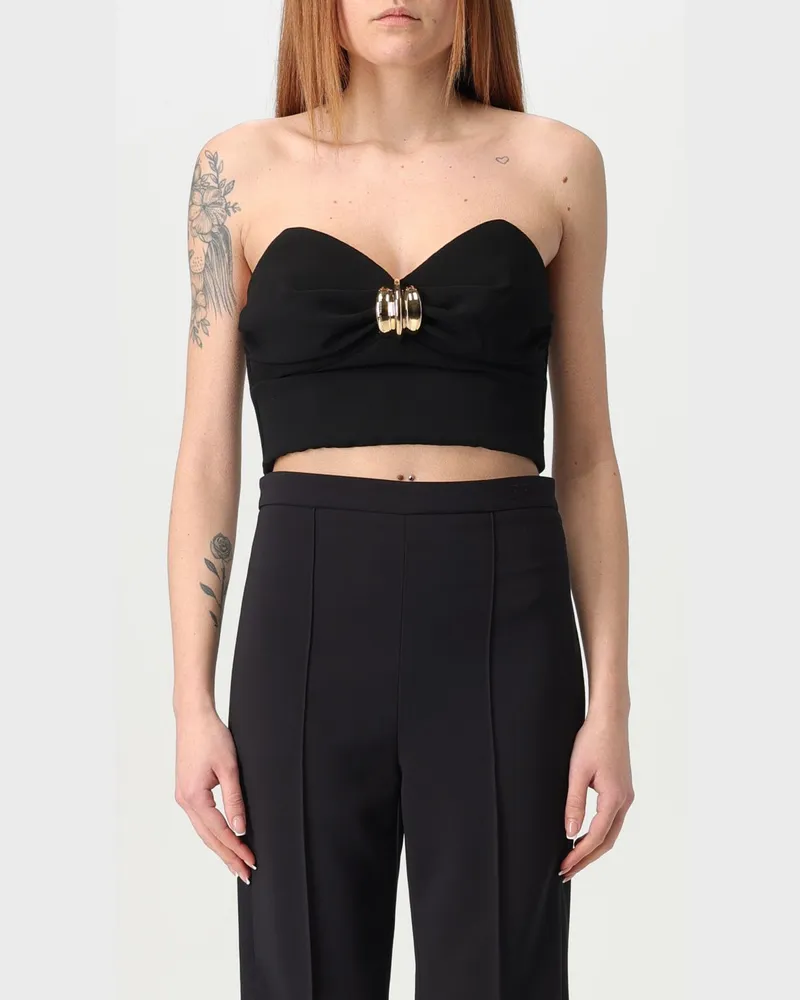 Elisabetta Franchi Top damen Schwarz