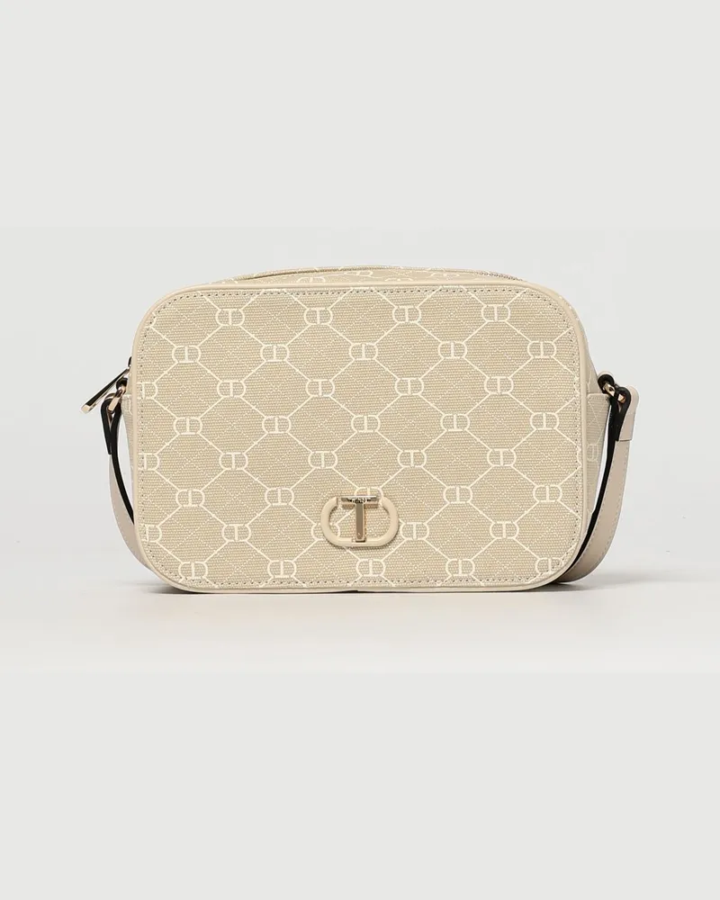 Twin-Set Schultertasche damen Weiß