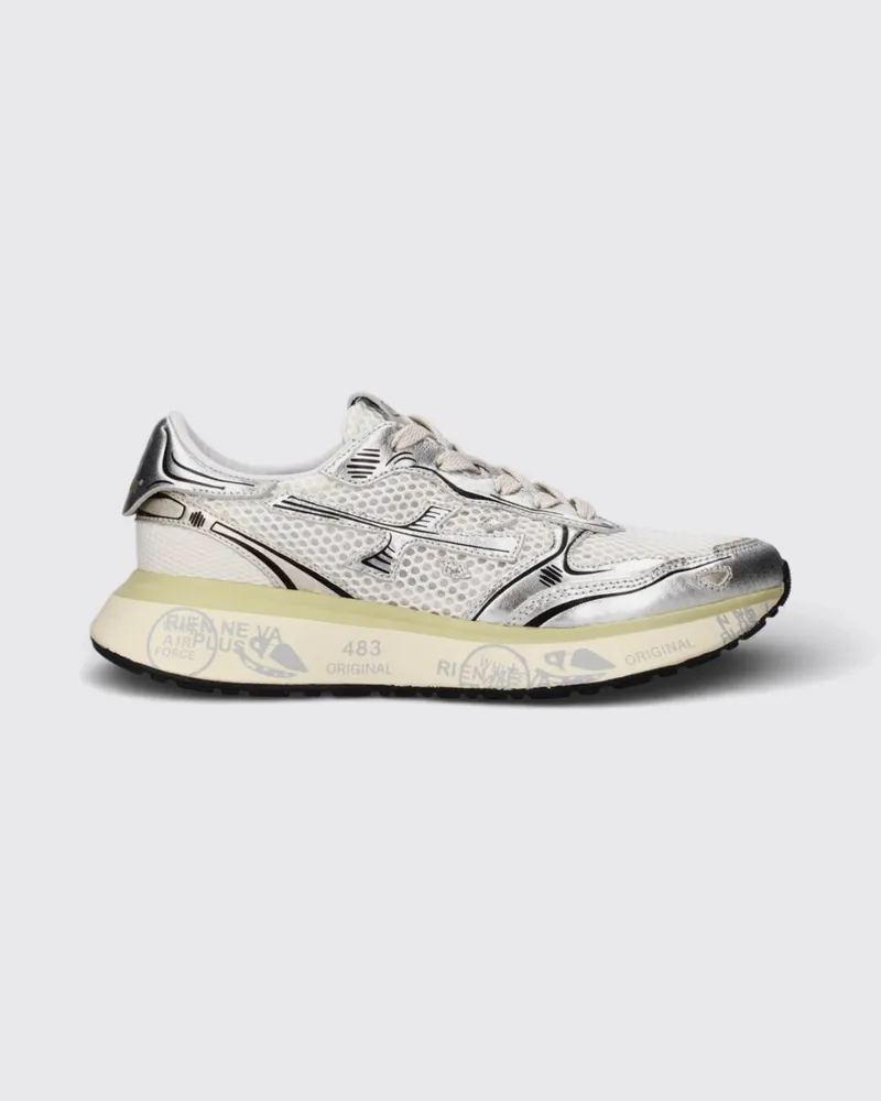 Premiata Sneakers damen Silber