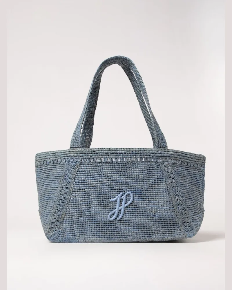 Patou Schultertasche damen Hellblau