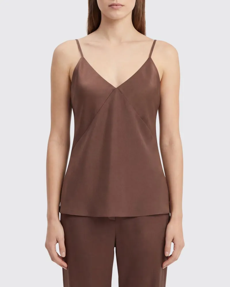 forte_forte Top damen Kakao