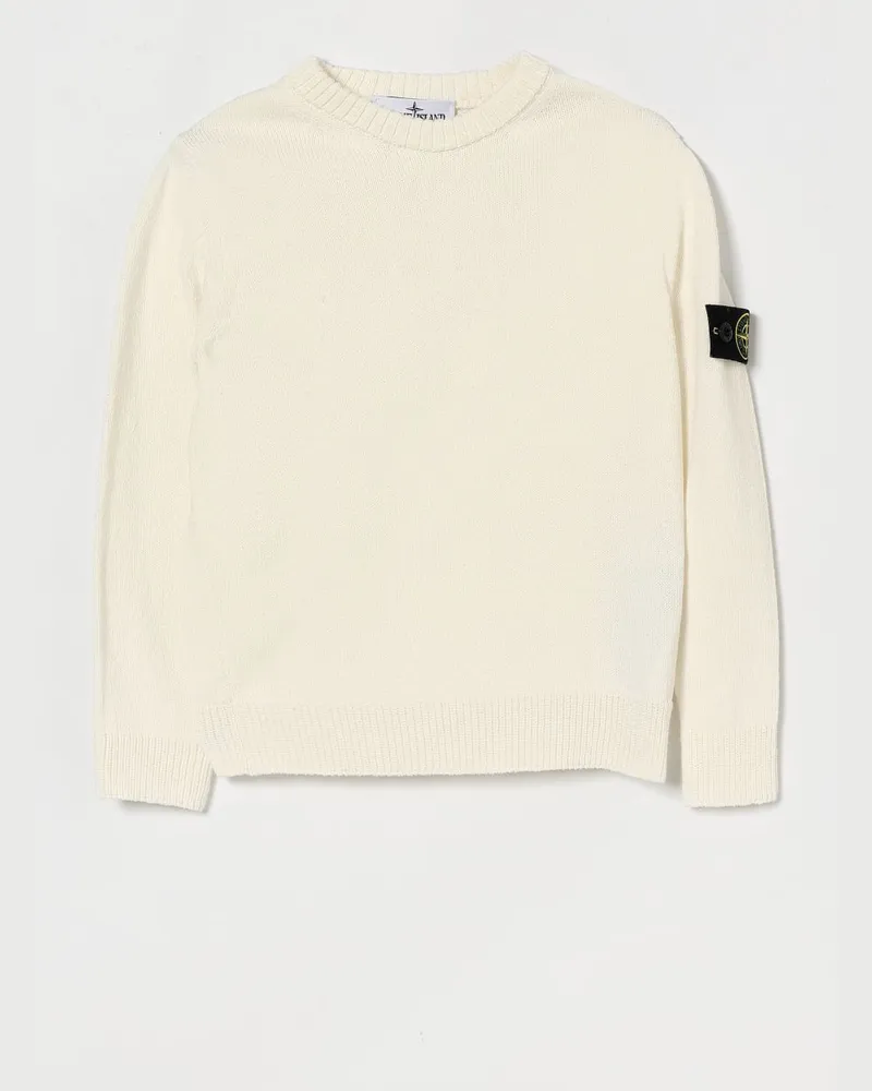 Stone Island Pullover kinder Weiß