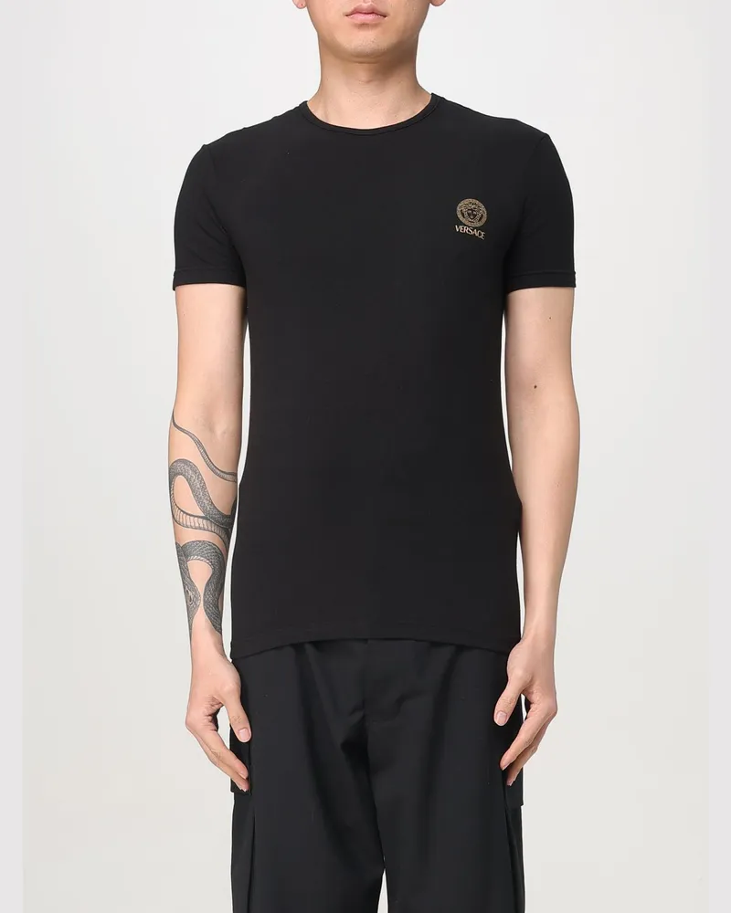 Versace Polo herren Schwarz