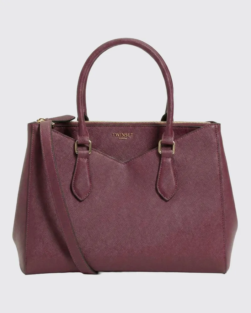 Twin-Set Minitasche damen Weinrot