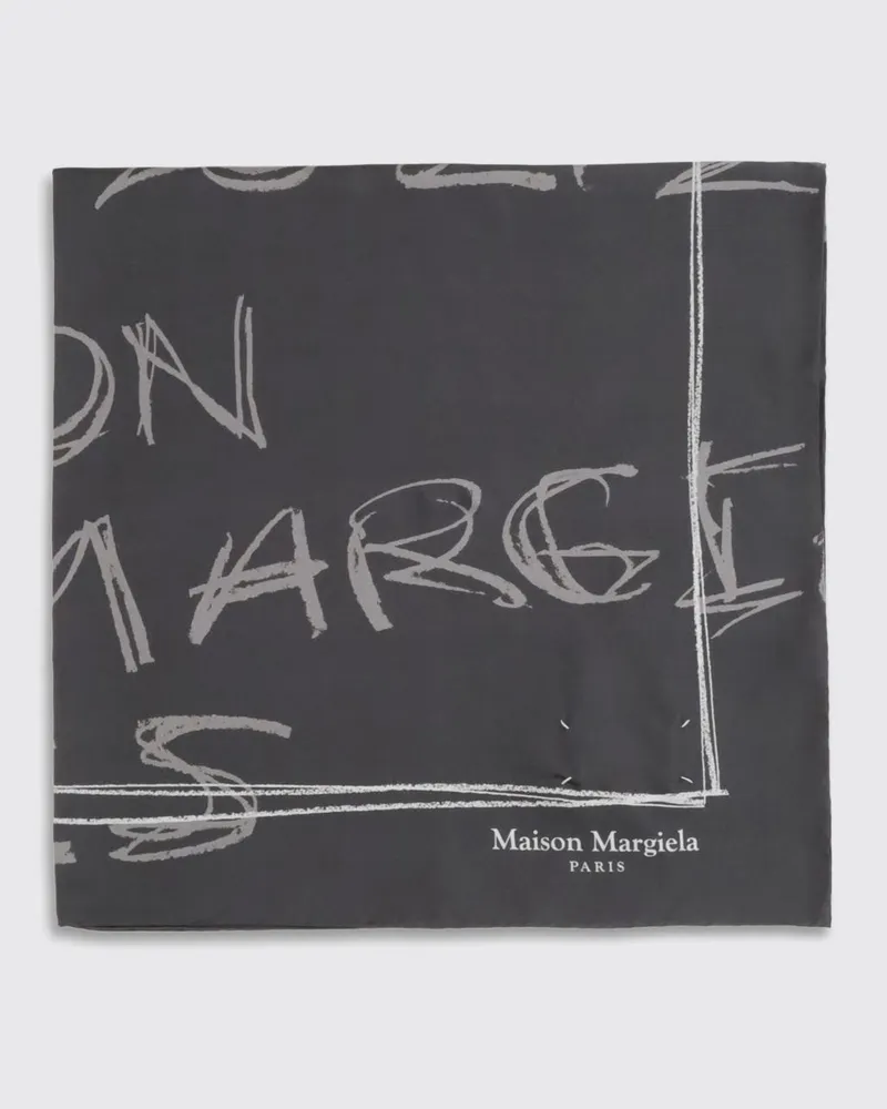 Maison Margiela Schal damen Graphit