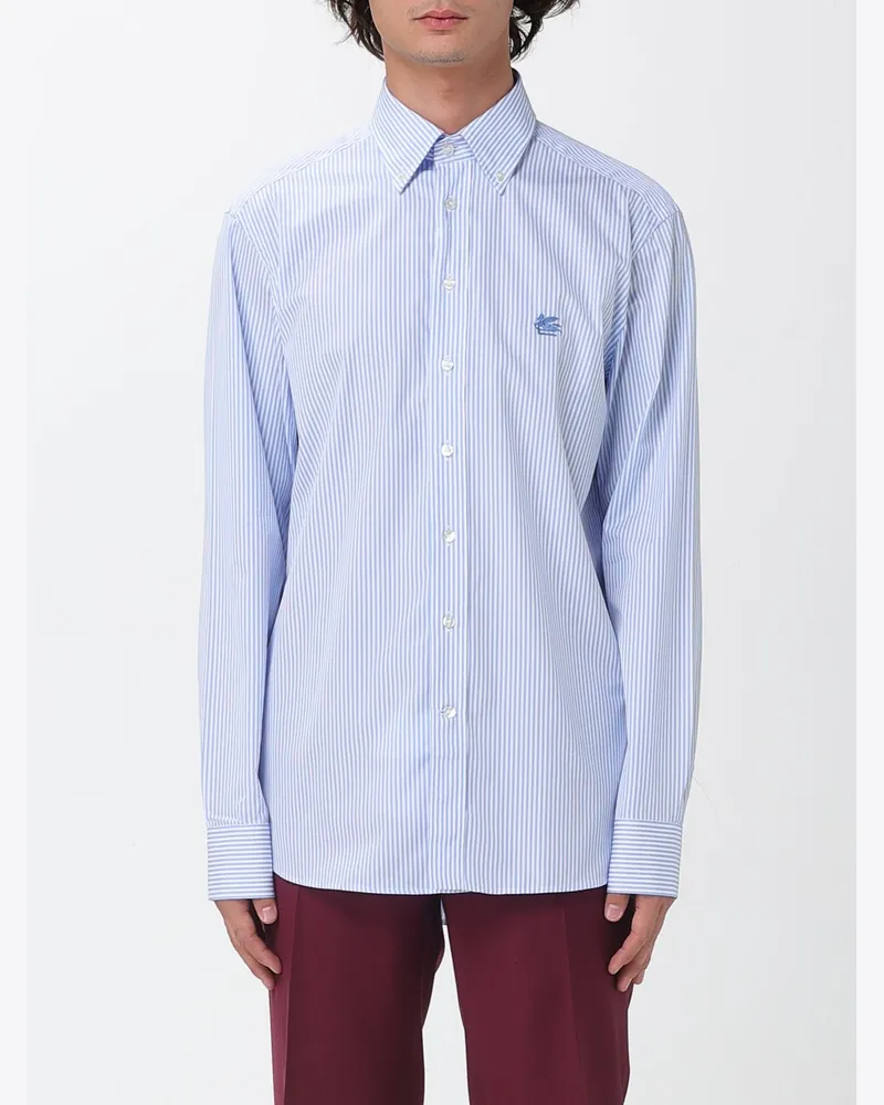Etro Hemd herren Hellblau