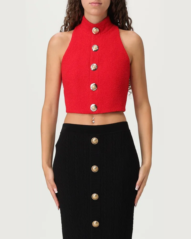 Balmain Top damen Rot