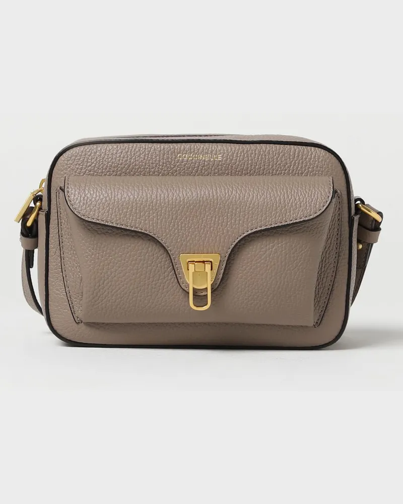 Coccinelle Schultertasche damen Haselnuss