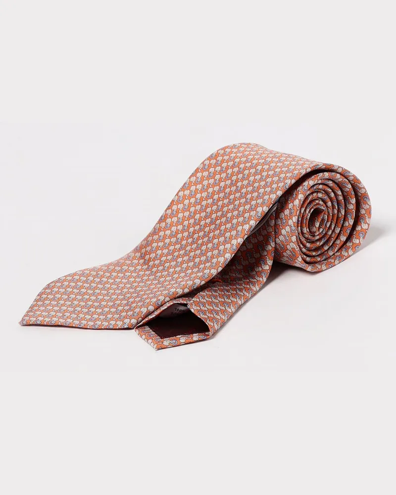 Ferragamo Krawatte herren Orange