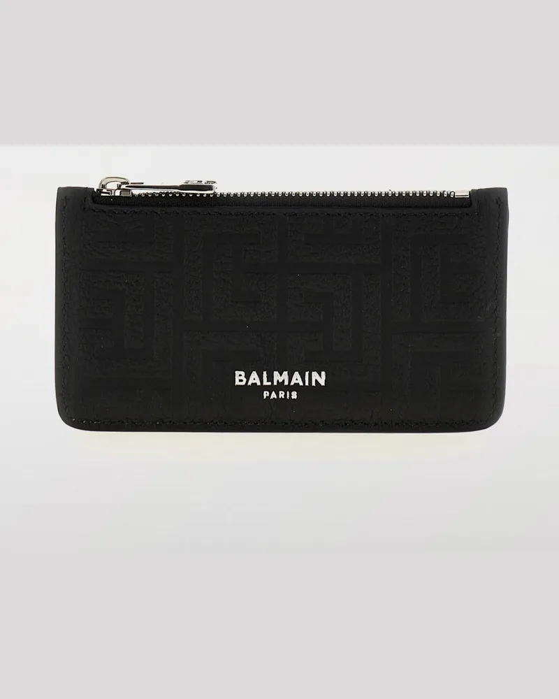 Balmain Portmonnaie herren Schwarz
