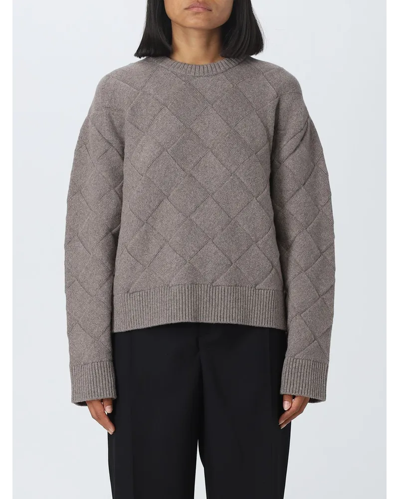 Bottega Veneta Pullover damen Taubengrau