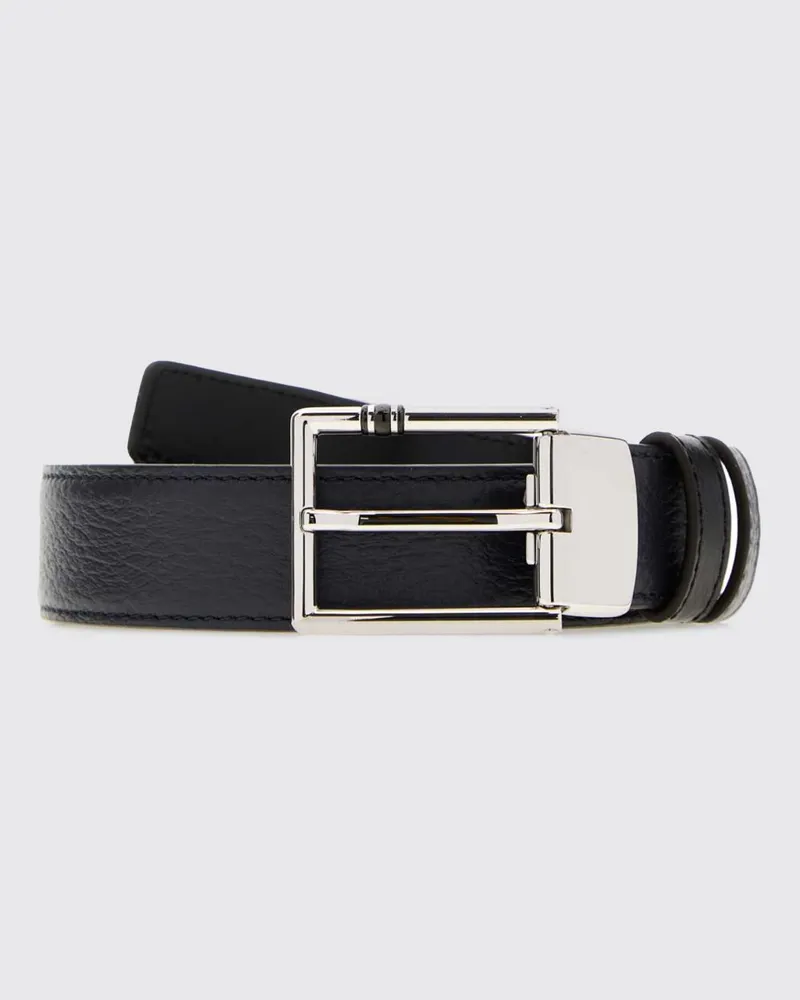 Montblanc Wendegürtel aus genarbtem Leder Bunt