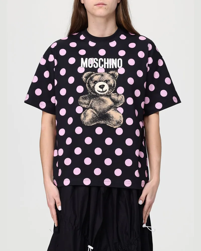 Moschino T-shirt damen Schwarz